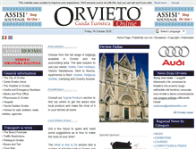 Tablet Screenshot of orvietoonline.com