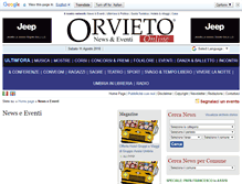 Tablet Screenshot of news.orvietoonline.com